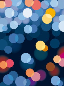 梦幻光效背景矢量素材