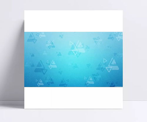 手绘蓝色三角banner背景素材 banner背景,简约,蓝色,清新,三角,手绘,素材 1颗糖2种味